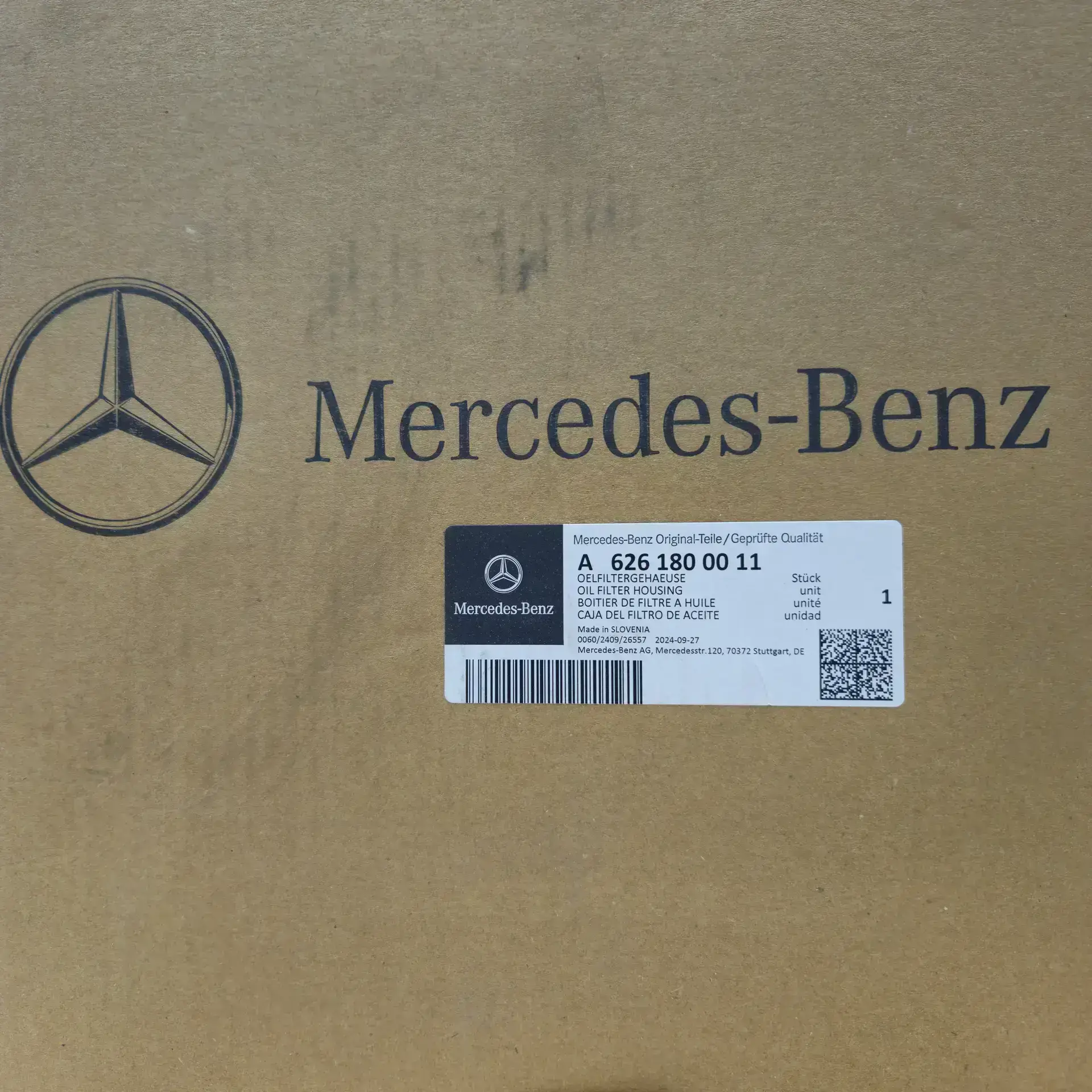 OEM Mercedes A6261800011 – Engine oil filter