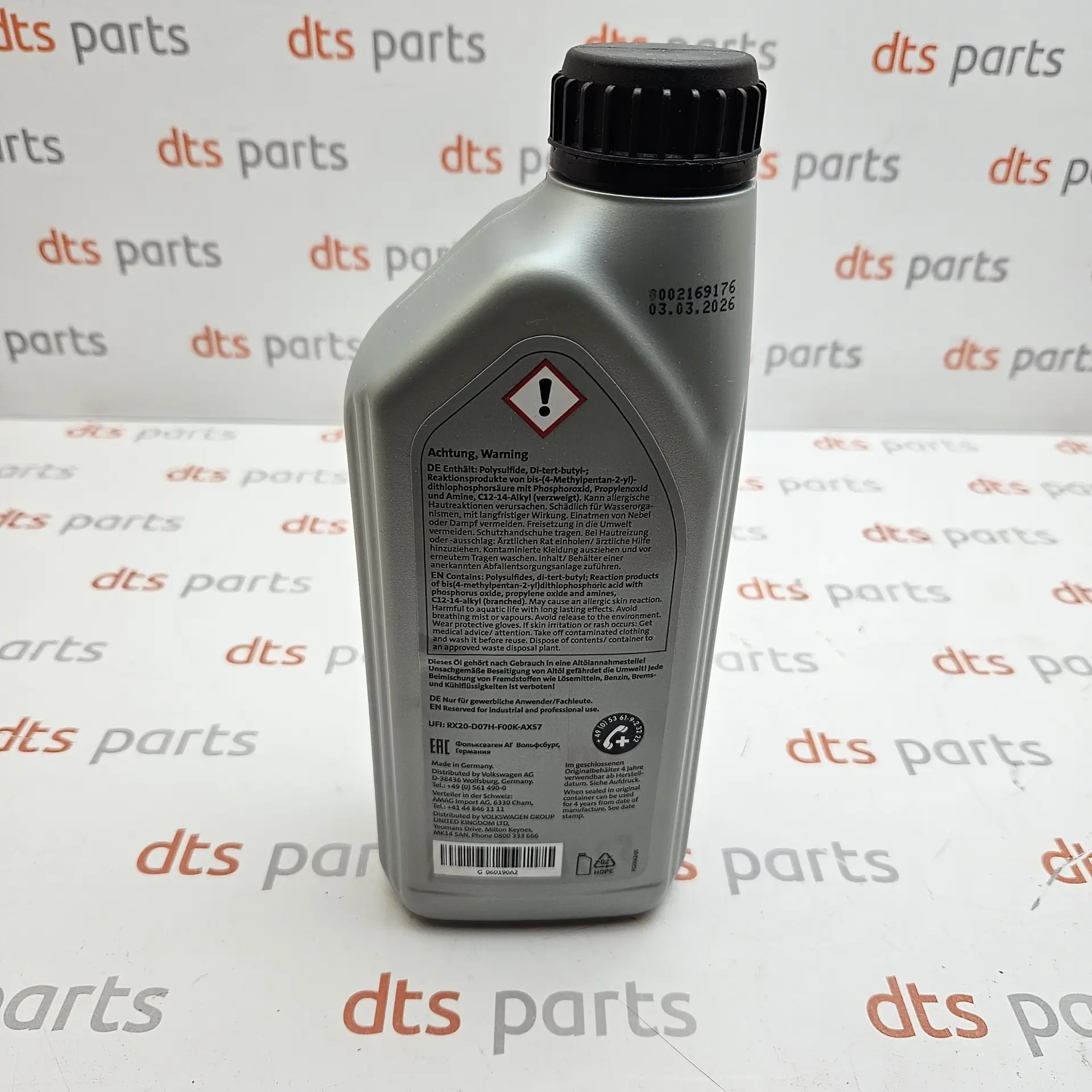 OEM VAG G060190A2 – Differential Oil (1 Litre)