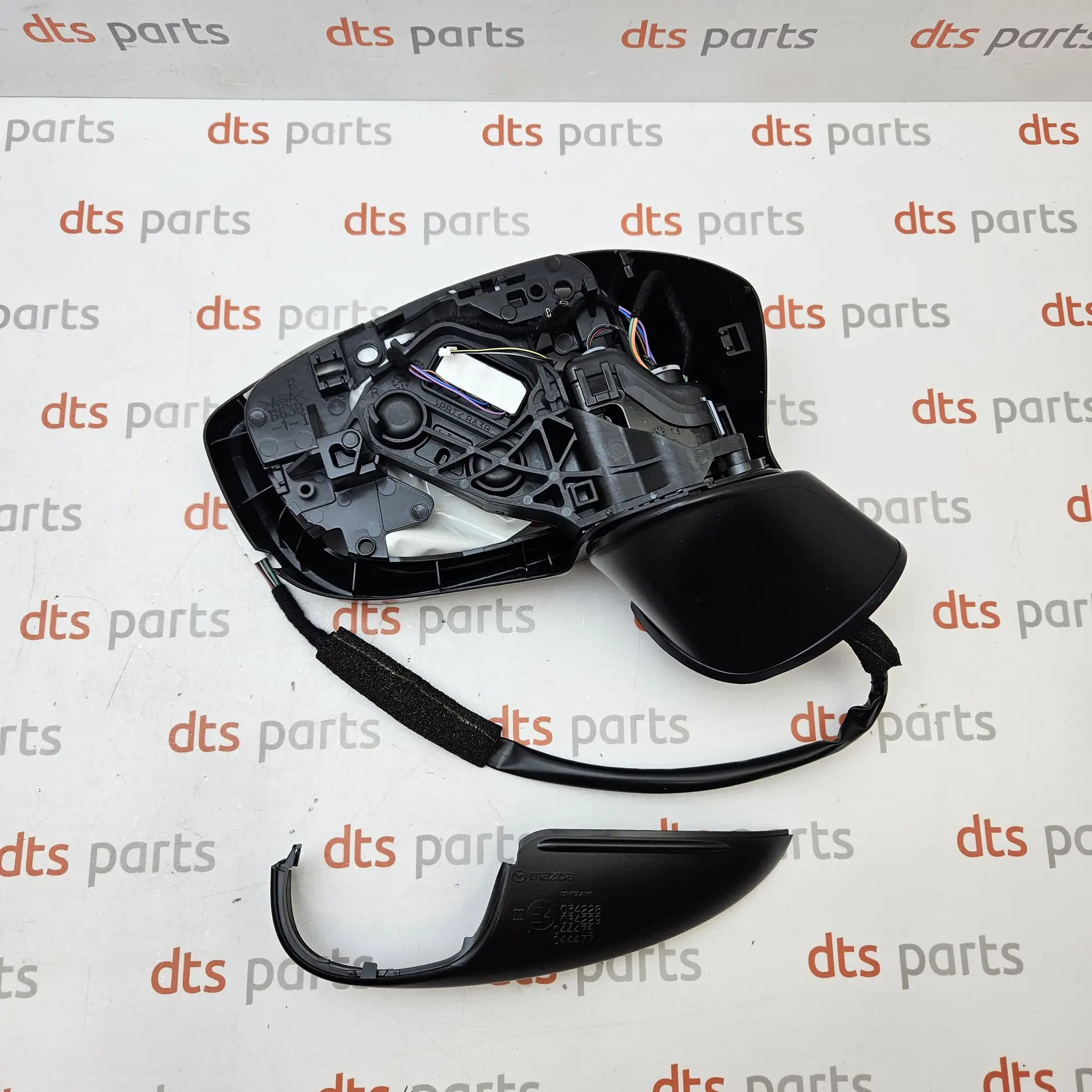 OEM Mazda GRK869121A – Right-side (passenger) door mirror