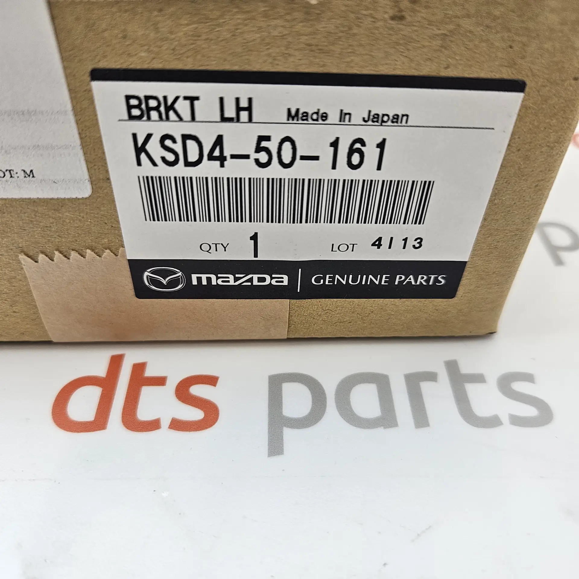 OEM Mazda KSD450161 – Front bumper lower cover mounting bracket left-hand side