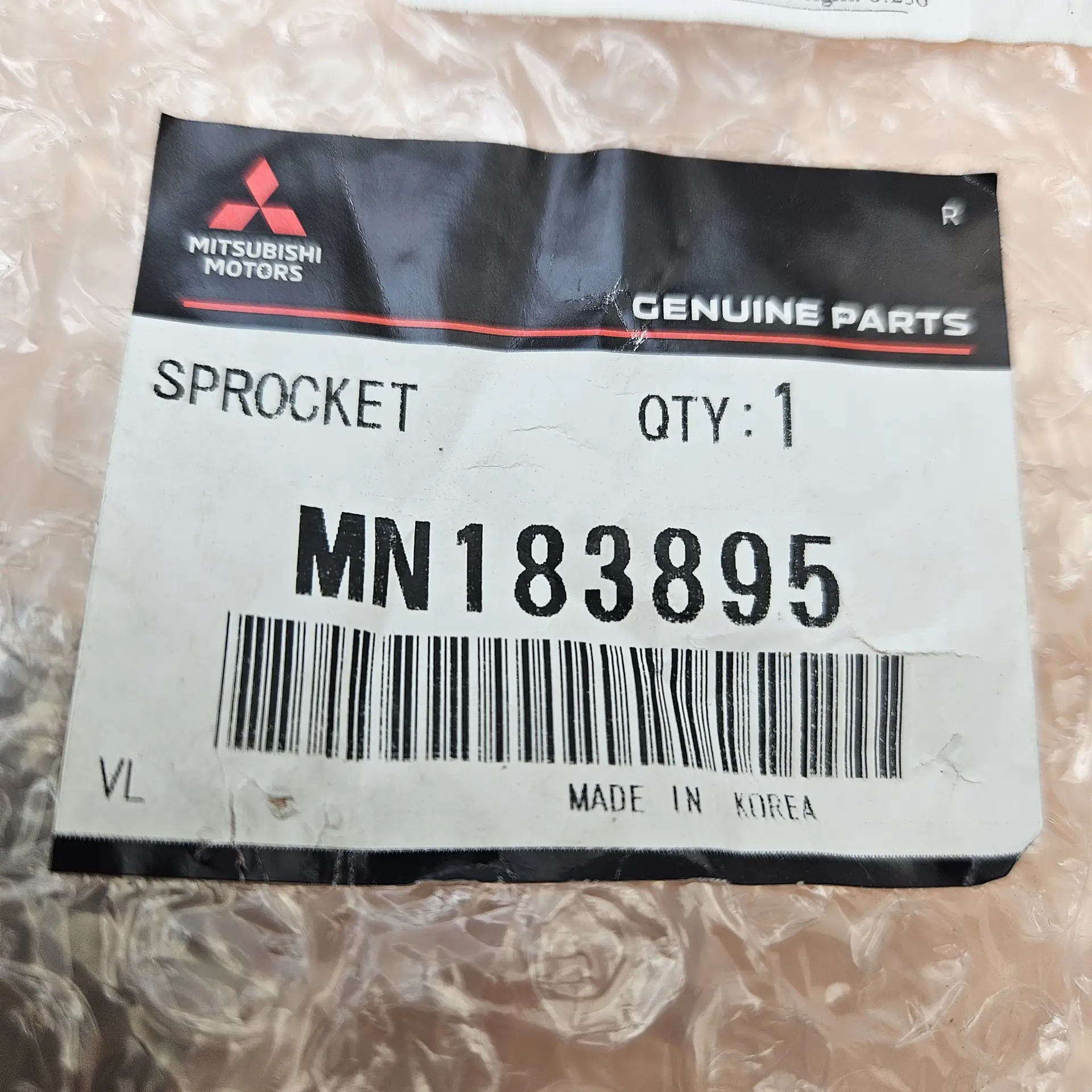 OEM Mitsubishi MN183895 – Crankshaft Balancer Shaft Drive Sprocket