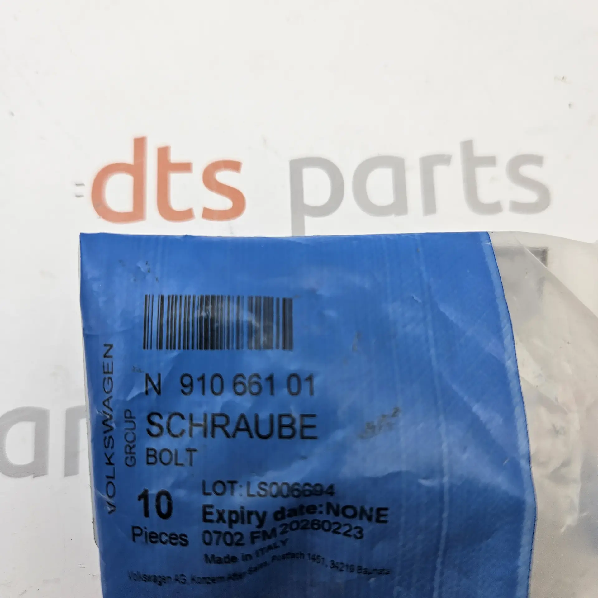 OEM VAG N91066101 – Hexagon head bolt