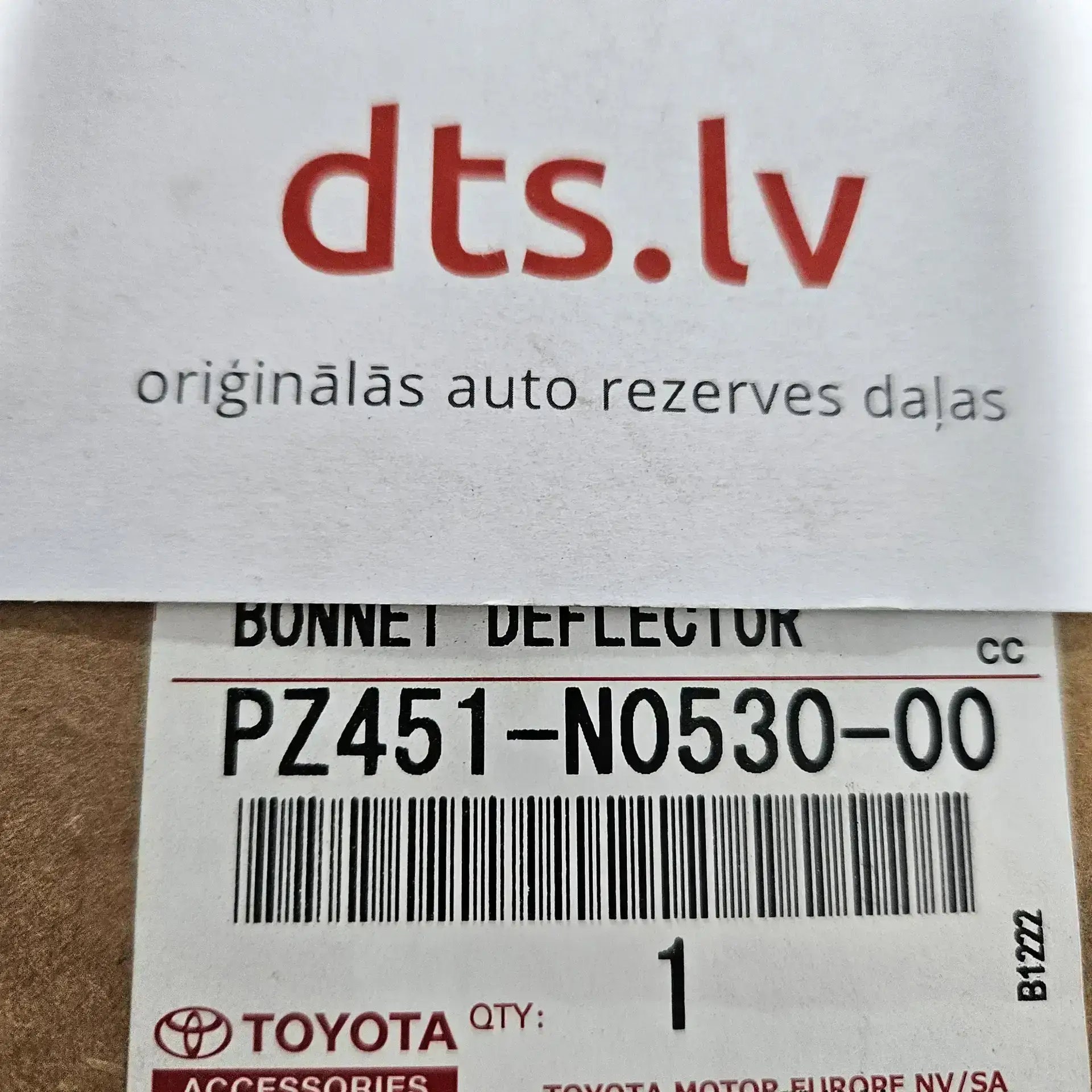 OEM Toyota PZ451N053000 – Hood deflector Toyota Hilux 2004-2015