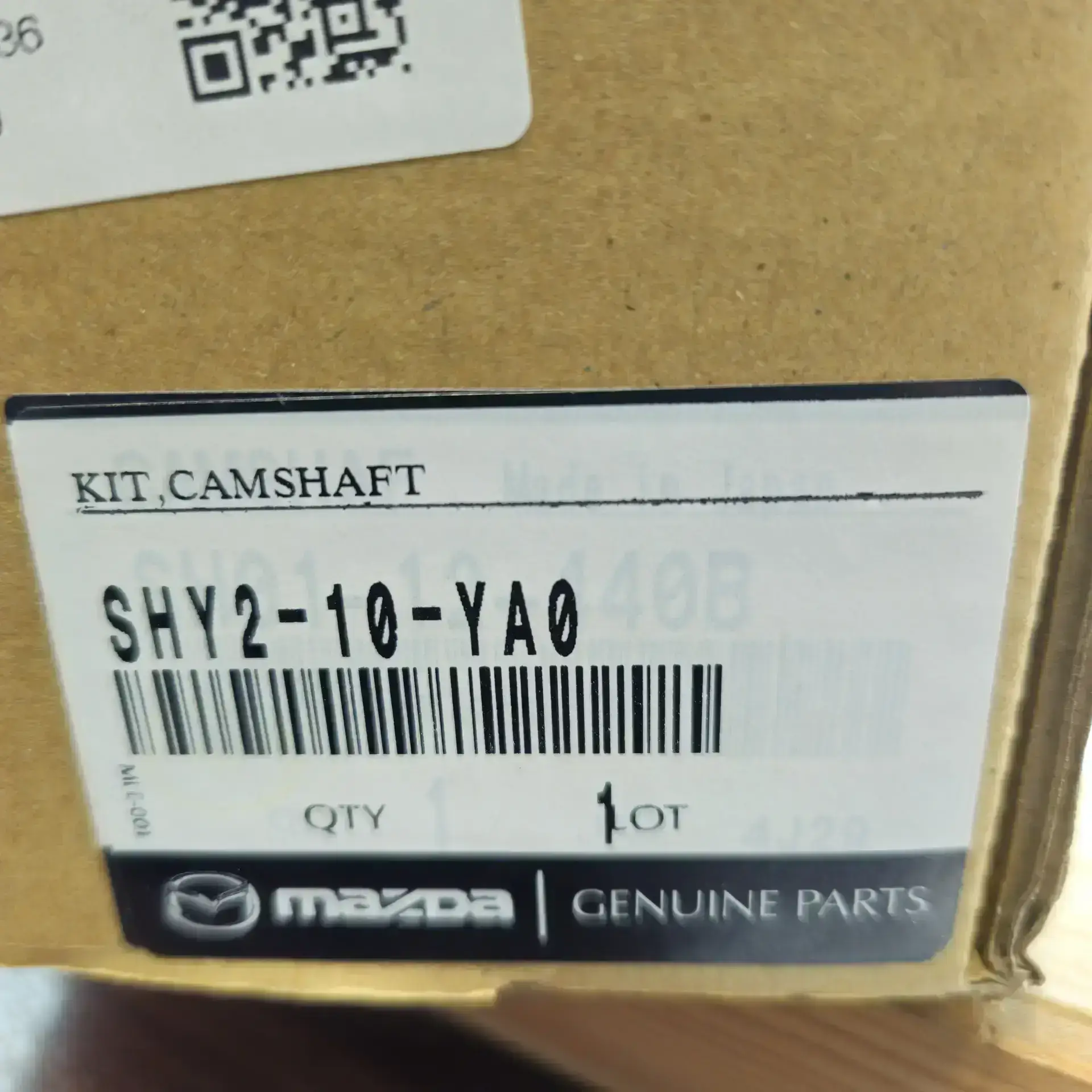 OEM Mazda SHY210YA0 – Exhaust camshaft with rocker arms