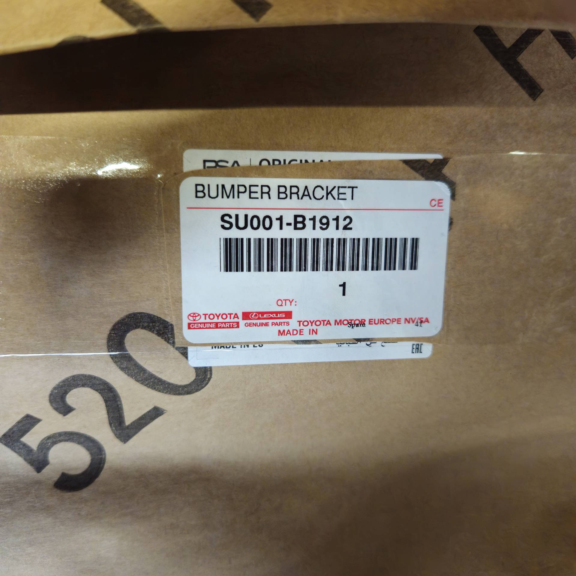 OEM Toyota/Lexus SU001B1912 – Front Bumper