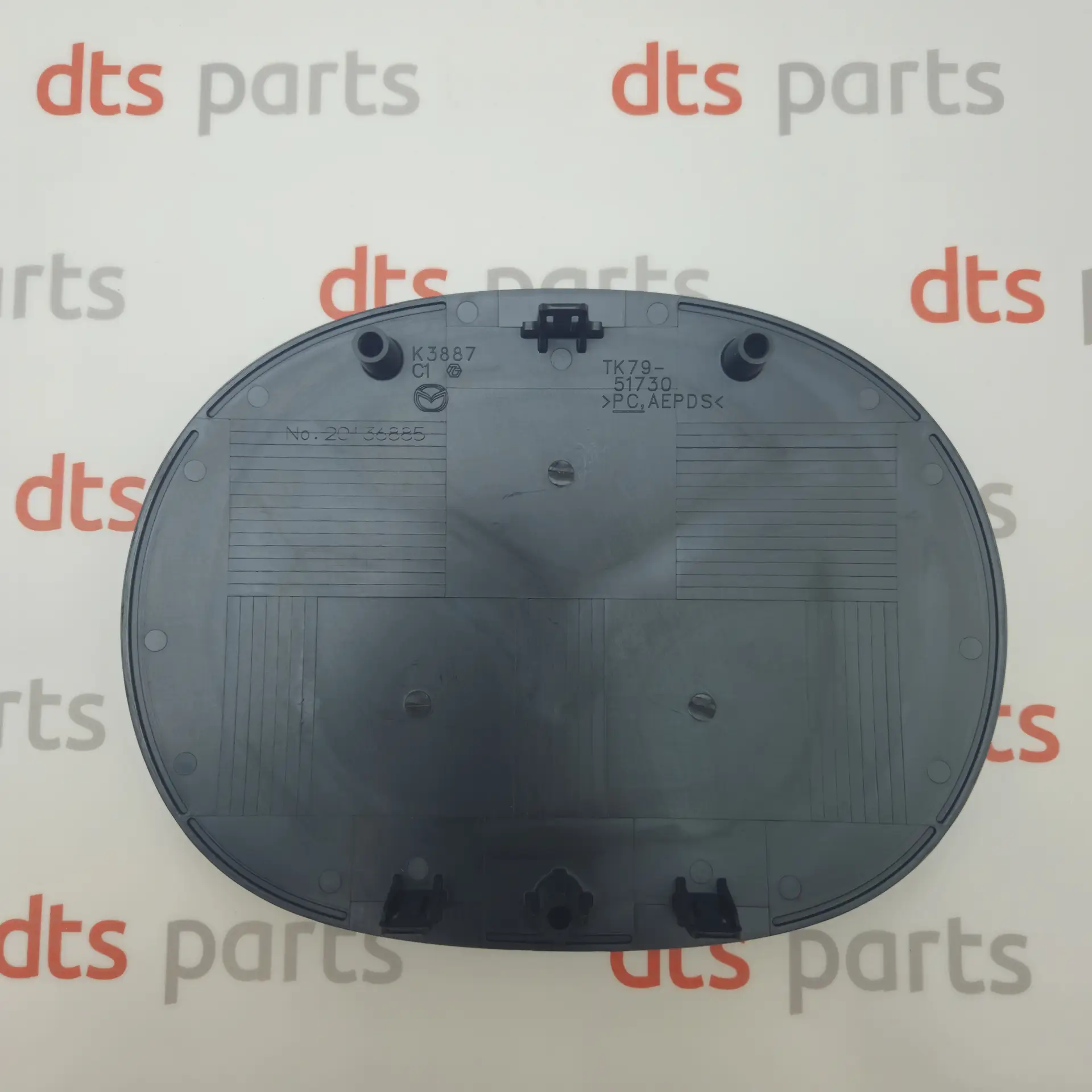 OEM Mazda TK7951730 – Front grille emblem