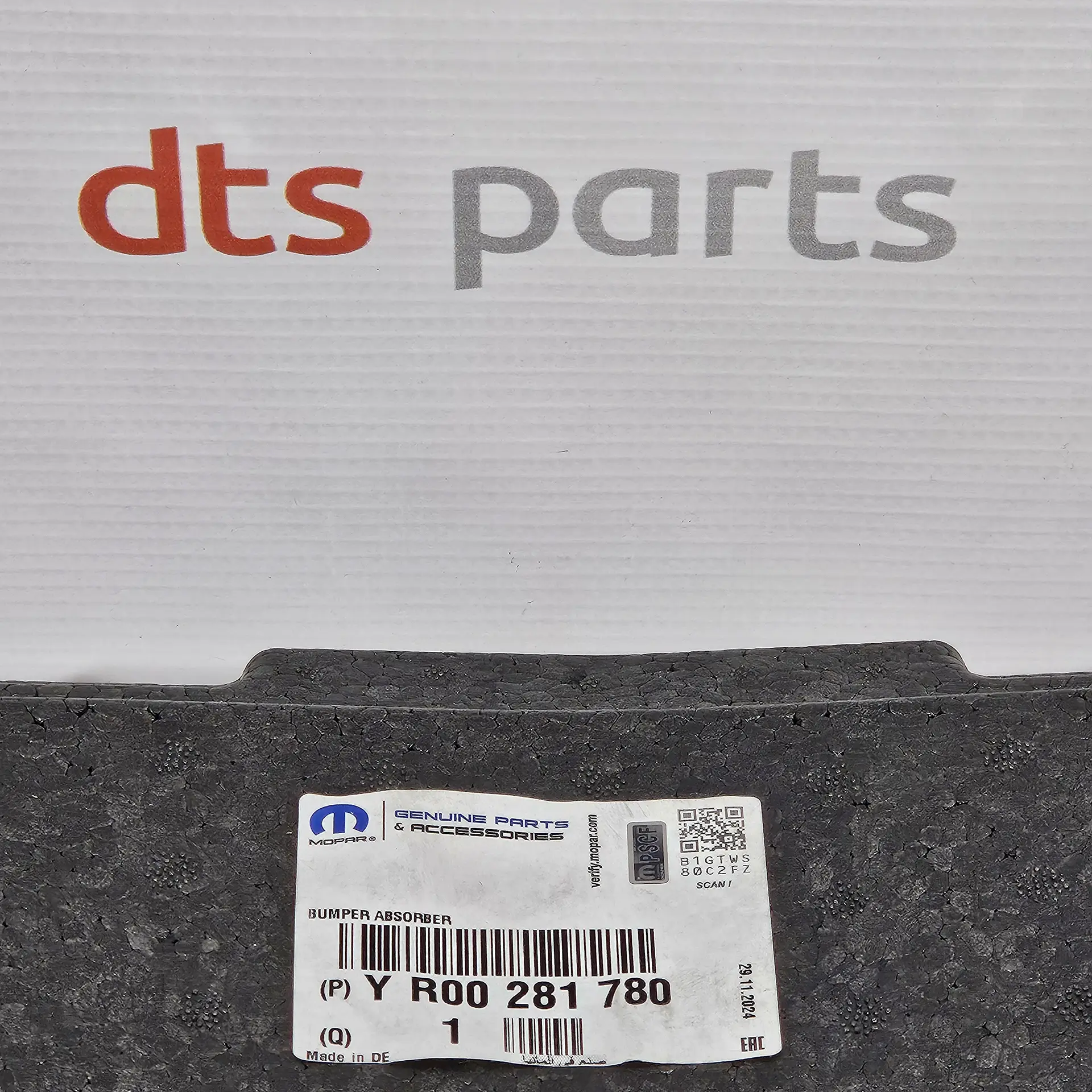OEM PSA YR00281780 – Front bumper impact absorber
