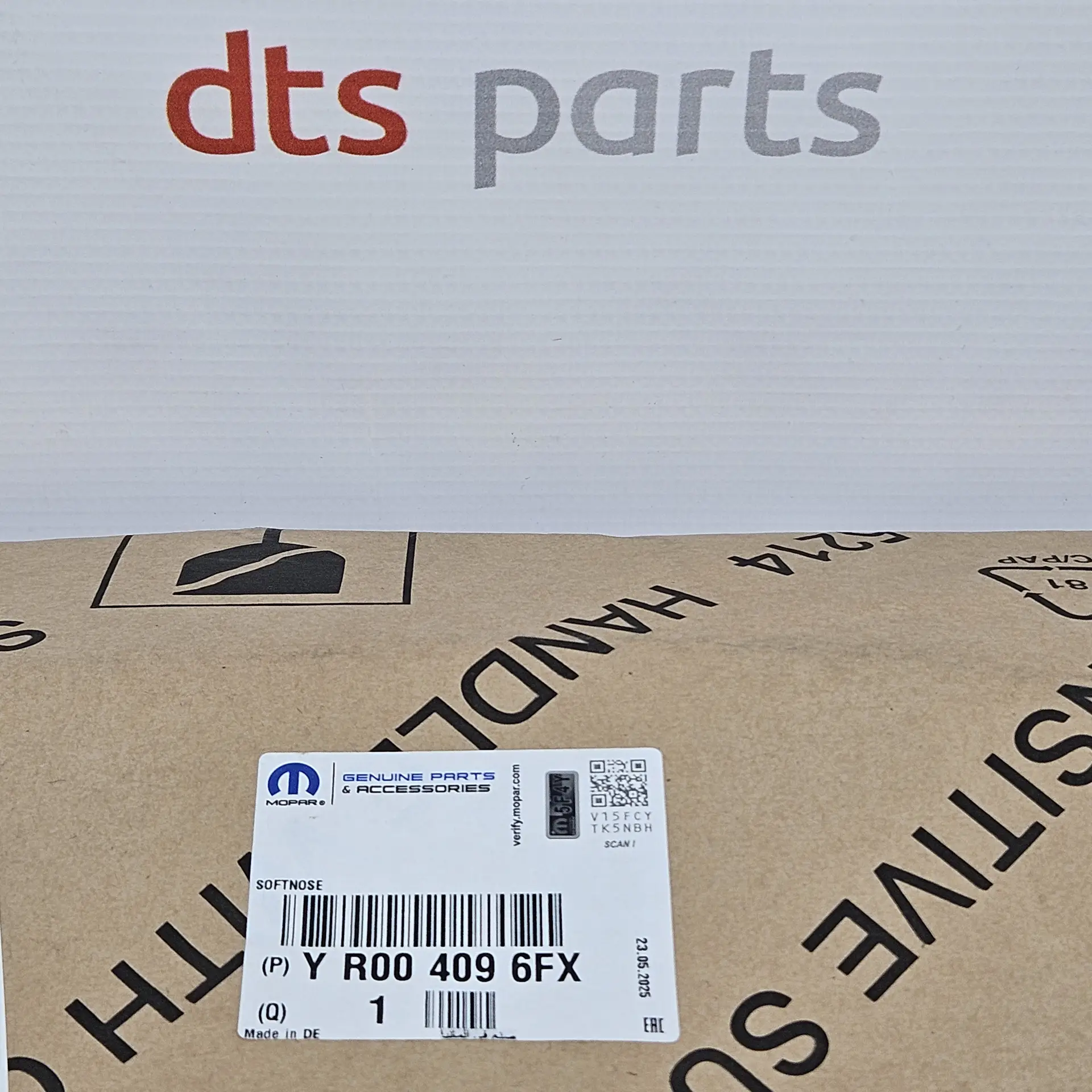 OEM PSA YR004096FX – Front bumper reinforcement